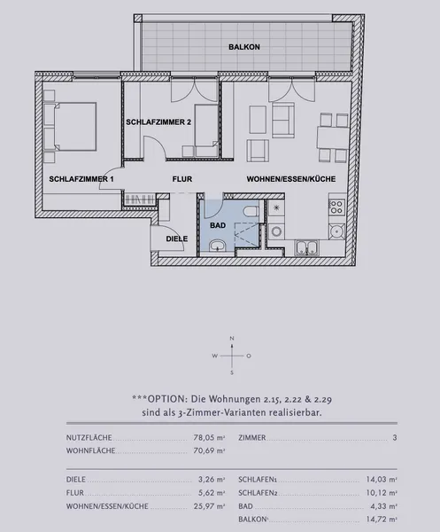 3-Zimmer Neubau Wohnung direkt am Volkspark Wilmersdorf — photo 1